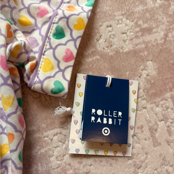 Roller Rabbit Target Colorful Heart Print Pajama Set - Picture 2 of 3
